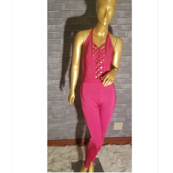 Pink jumpsuit - Picture 2 of 4